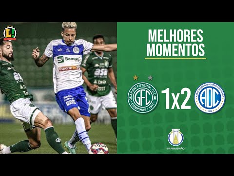 GUARANI 1 X 2 CONFIANÇA - SÉRIE B - MELHORES MOMENTOS - 31ª RODADA