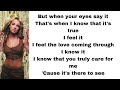 Britney Spears - When your eyes say it (lyrics)