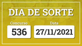 Capa de DIA DE SORTE 536