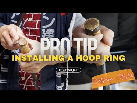 How to Set Up a Japanese Chisel Hammer Ring - Katsura-otoshi (桂落とし)