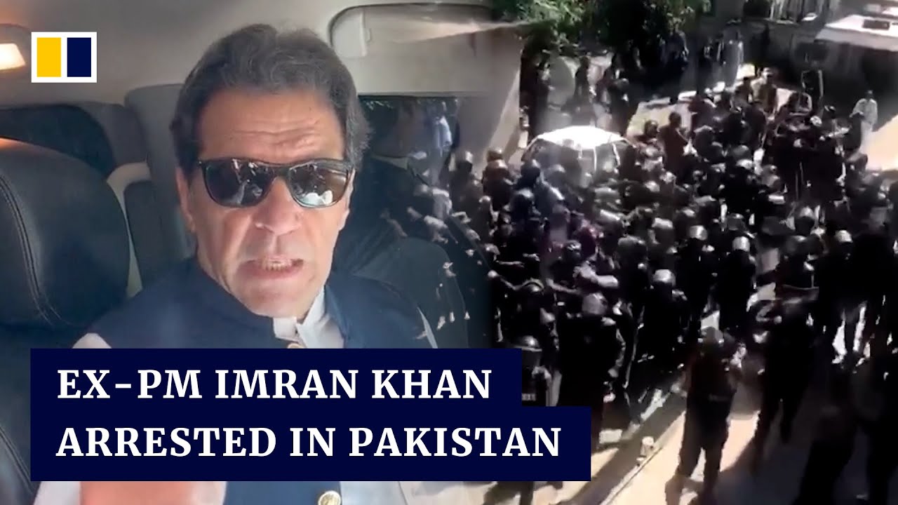 Watch dramatic arrest of former Pakistan PM Imran Khan in front of Islamabad High Court