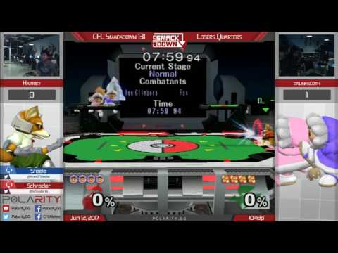 CFL Smackdown 131 Melee - Harriet (Fox) vs Drunksloth (ICs) - Losers Quarters