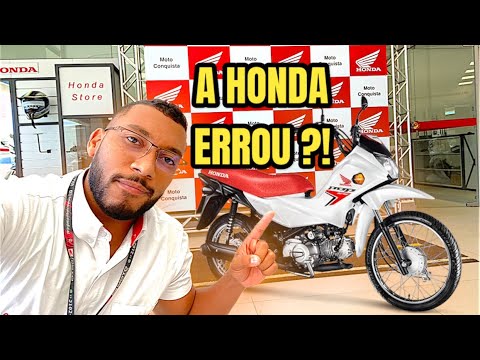 NOVA POP110 2025 - A HONDA ERROU ? ! SEM EMBREAGEM