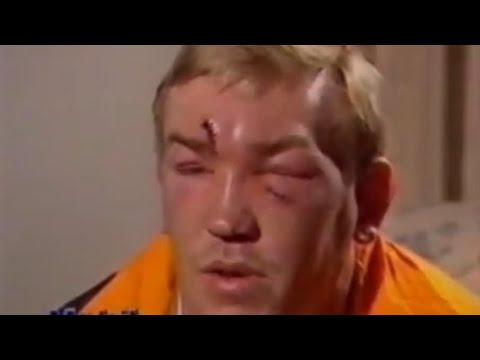 Gary Jack & Ian Roberts 'punch up' Manly Vs Balmain on-field brawl at Leichhardt Oval 23 June 1991