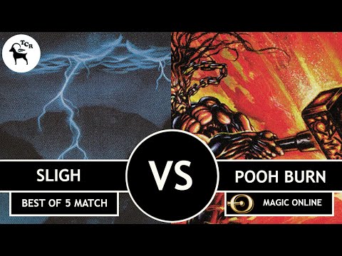 Premodern Sligh vs Pooh Burn - MTGO Best of 5 Match