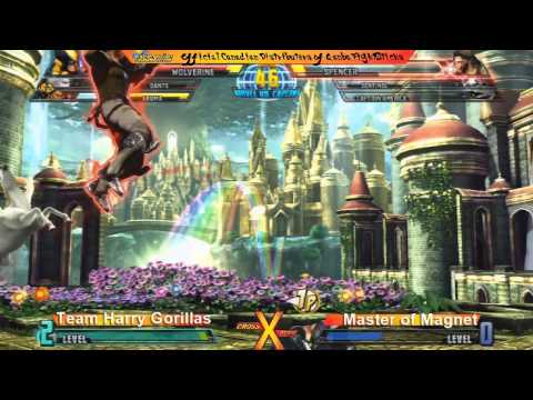CrossXover Japan Relief Charity - MvC3 - Master of Magnet vs Harry Gorillas (Set 1)