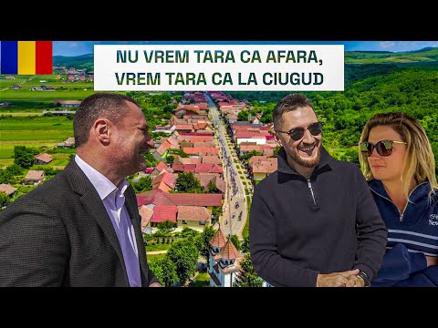 Comuna românească “ca afară”: Ciugud din interior, în România care MERGE! Școli de milioane de euro!