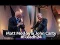 Matt Molloy & John Carty - Caught in the Surf / Lad O'Beirne's / Reel of Mullinavat | Fleadh24 🎵