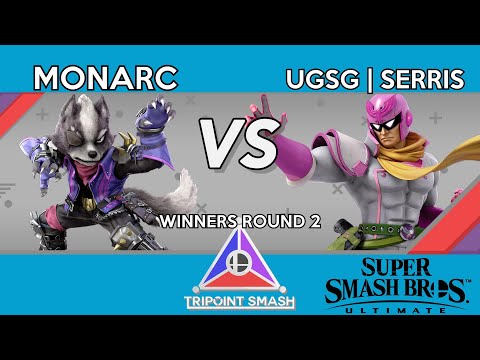 Tripoint Smash 48 - Winners Round 2 - Monarc (Wolf) Vs. UGSG | Serris (Captain Falcon)