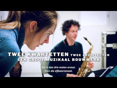 Muziekgebouw aan 't IJ | Dudok Kwartet Amsterdam + Berlage Saxophone Quartet | 15 maart 2017