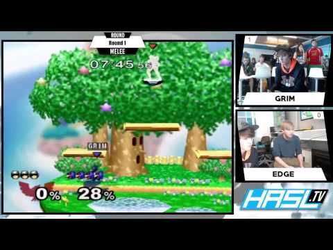 HASLFest 4 – Grim (Falco) vs Edge (Samus/CF) – Winners Bracket – SSBM