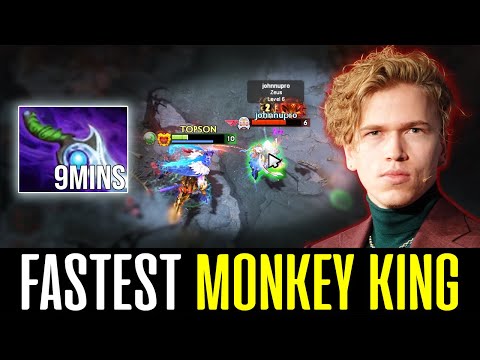 This is why TOPSON is the Best/Fastest MONKEY KING Player Ever DOTA 2