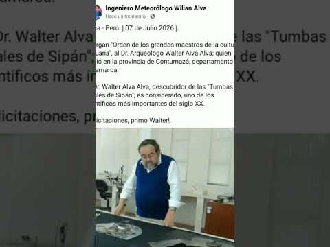 Un orgullo para nuestra familia, Contumazá, Cajamarca; y, en general, para nuestro país, Perú.