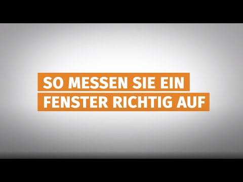 Fenster ausmessen - so geht's einfach | Profitipps
