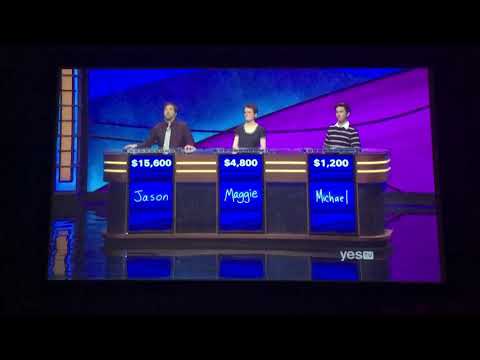 Double Jeopardy SEASON 35 FINALE , Jason Zuffranieri Day 6 - 2nd Daily Double (7/26/19)