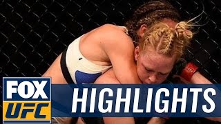 Holly Holm vs. Miesha Tate - UFC 196 Highlights