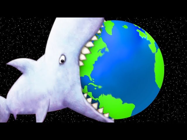 GIANT SHARK EATS THE EARTH - Tasty Blue Ending | Pungence