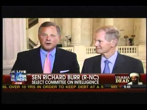 Senator Burr Discusses the Implications of the Death of Osama bin Laden with Shepard Smith on Fox