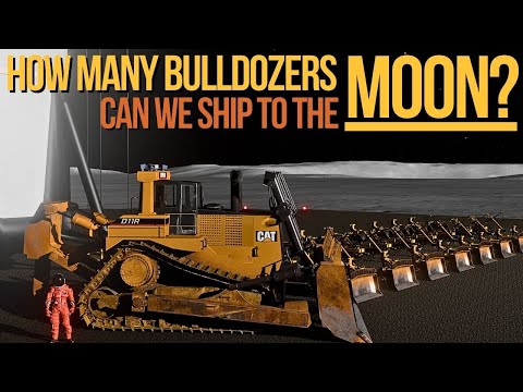 How Much Bulldozer Can We To The Moon?