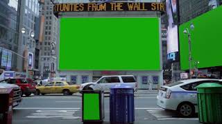 Download lagu New York billboard Green Screen Chroma Key vfx gra... mp3