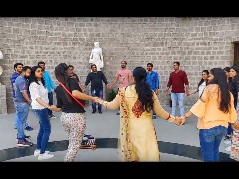 Team Building Activities - Hula Hoop Game