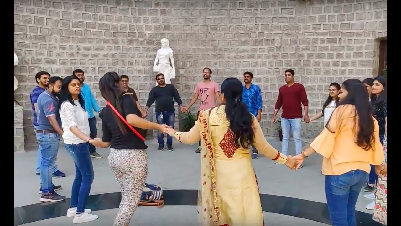 Team Building Activities - Hula Hoop Game