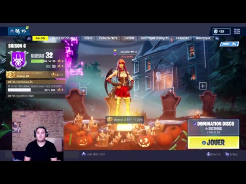 Je joue fornite en facecam pour la deuxième fois