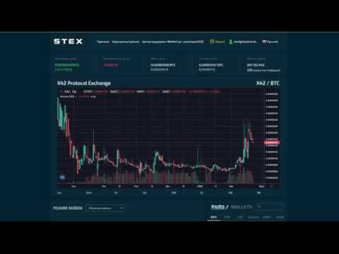 Биржа STEX меня пугает! СКОРО СОСКАМИТСЯ! Вывожу все средства из-за сообщений! 42 potocol сделал х3!