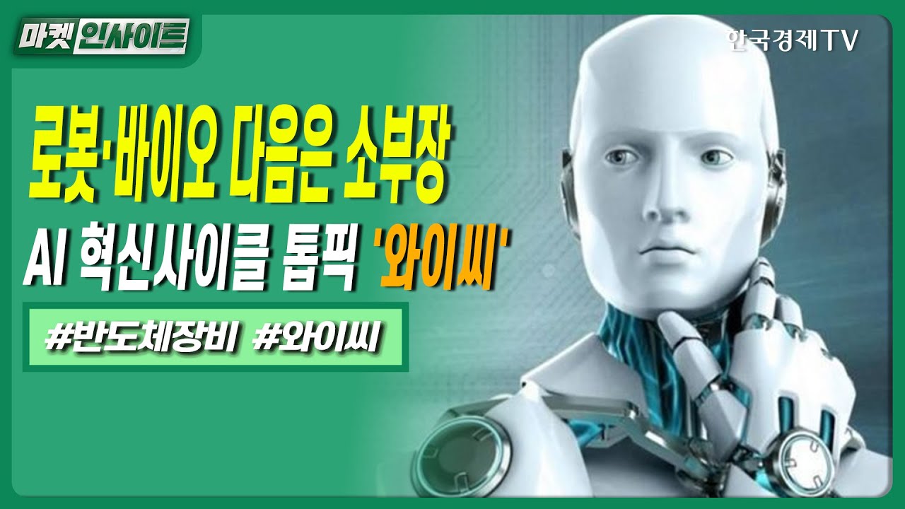 로봇·바이오 다음은 소부장…AI 혁신사이클 톱픽 '와이씨'ㅣ#와이씨 #반도체장비 #MT8311 #AI서버수요