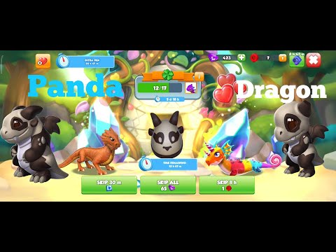 How To Breed Panda Dragon || Dragon Mania Legends