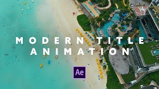 간단하고 심플하고 모던하고 현대적인 타이틀 만들기 [핵쉬워요!]