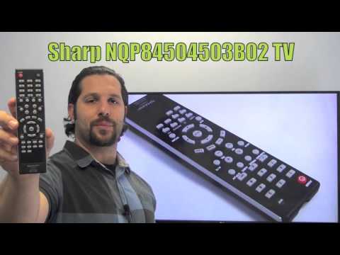 SHARP NQP84504503B02 TV Remote Control