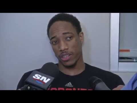 Raptors Practice: DeMar DeRozan - January 22, 2015