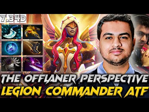7.34D Patch ATF - Legion Commander The Offlaner - Full Gameplay Dota 2 #dota2 #atf #legioncommander