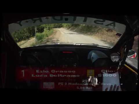 Cameracar Rally Valli Vesimesi 2016 Grasso-Beltrame Clio S1600 - PS2