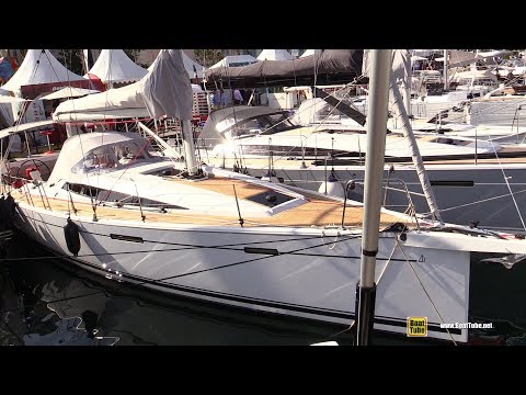 2019 Dehler 42 Sailing Yacht - Deck and Interior Walkaround - 2018 Cannes Yachting Festival