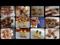 Bellow 4.grams lo daily wear jhumkas collections//new designs jhumkas//with weight-2022.