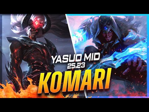 Komari - Yasuo vs Sylas MID Patch 25.23 - Grandmaster Yasuo Gameplay