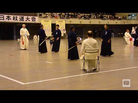 44th All Japan Jodo Tournament — 7-dan Final