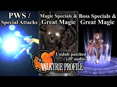 Valkyrie Profile: Lenneth (UNDUB) | [PSP] (Showcase: PWS, Magic Specials, and boss Specials)