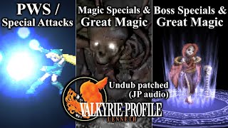 Valkyrie Profile: Lenneth (UNDUB) | [PSP] (Showcase: PWS, Magic Specials, and boss Specials)