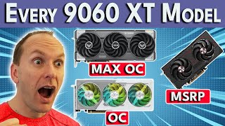 DON'T BUY WRONG! 🛑 Every 9060 XT Model - Specs & Features