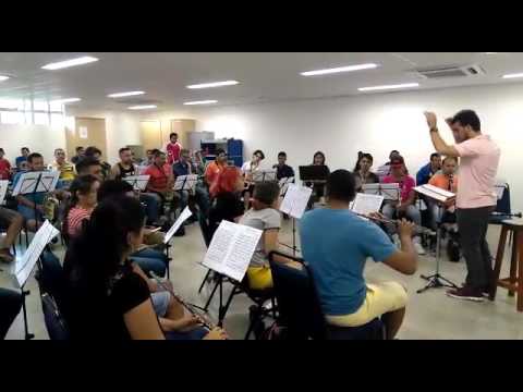 Hotel Califórnia - Primeiro ensaio - Banda Sinfônica da UFC