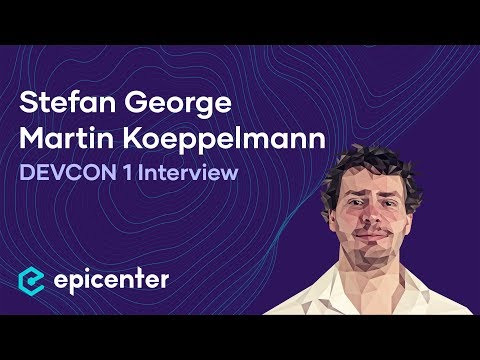 Interview with Stefan George and Martin Koeppelmann of GroupGnosis at DEVCON1 in London