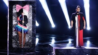 Sia  Brooke Simpson Unite For Stunning Duet Of Titanium On The Voice Finale