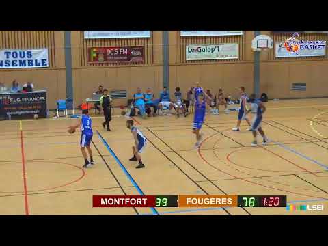 19/20 - BASKET-BALL - COUPE DE FRANCE - 28/09/2019 - FOUGERES vs MONTFORT