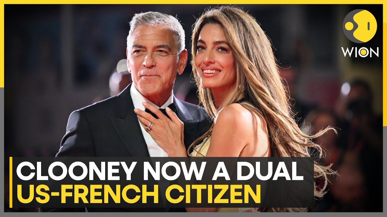 George & Amal Clooney Become French Citizens | Hollywood Star Granted French Citizenship | WION