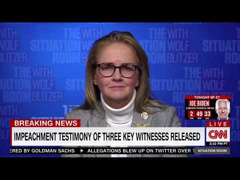 11/11/2019 Rep. Dean Appears on the Situation Room with Wolf Blitzer to discuss impeachment hearings