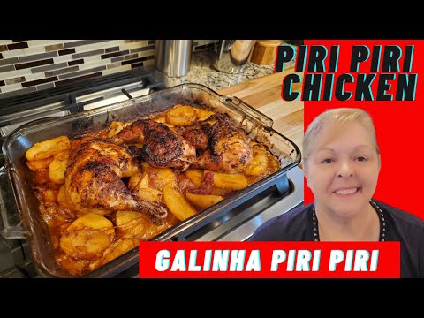 How to Make Portuguese Roast Piri Piri Chicken - Galinha Piri Piri - Easy, Delicious Recipe!