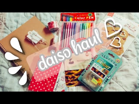 Daiso Japan Haul + Mini Haul da loja taiwanesa | Rence Sol